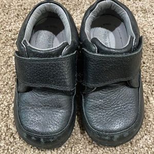 Boys black dress shoes binc c12 12c